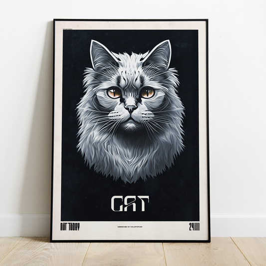 Main Coon Cat Poster