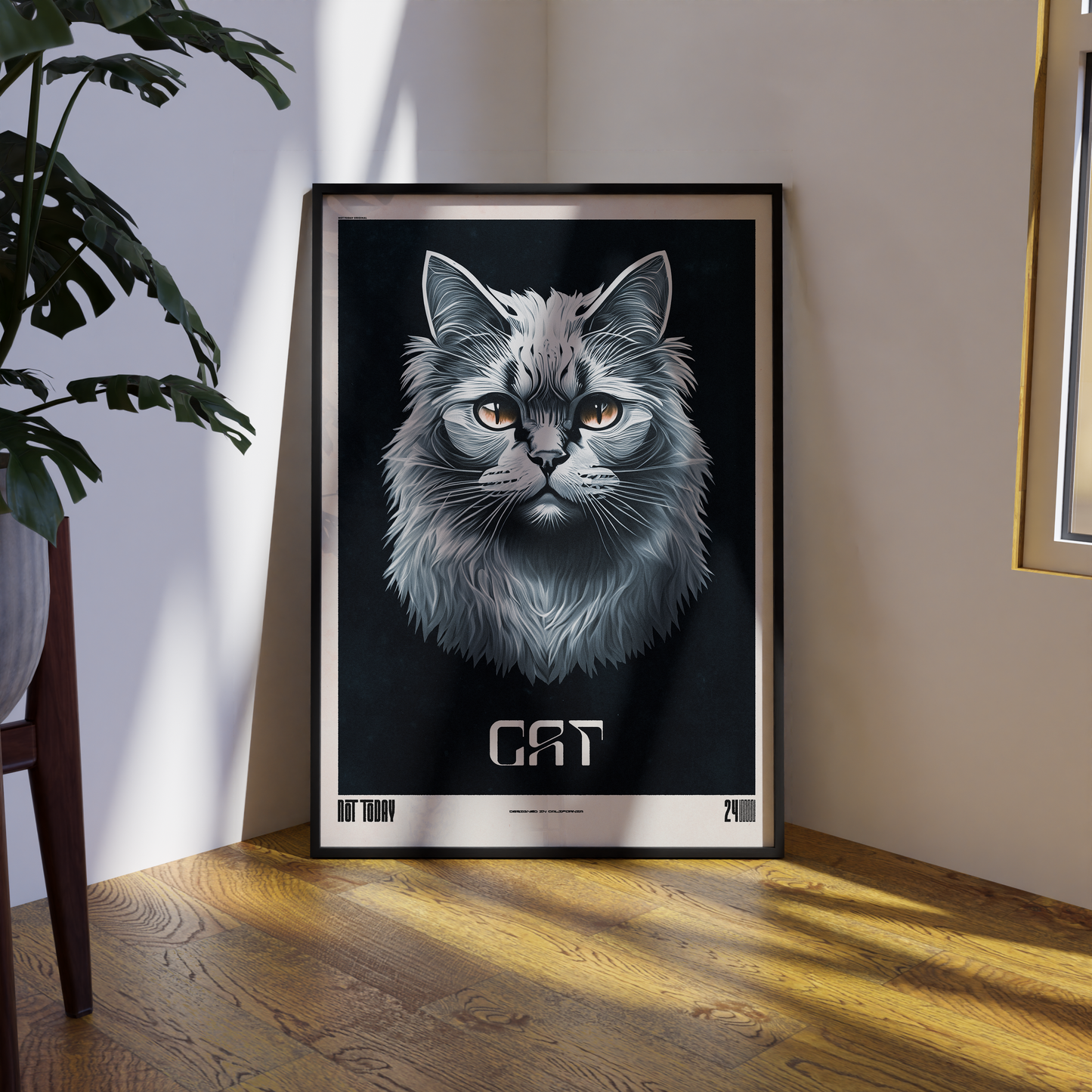 Main Coon Cat Poster