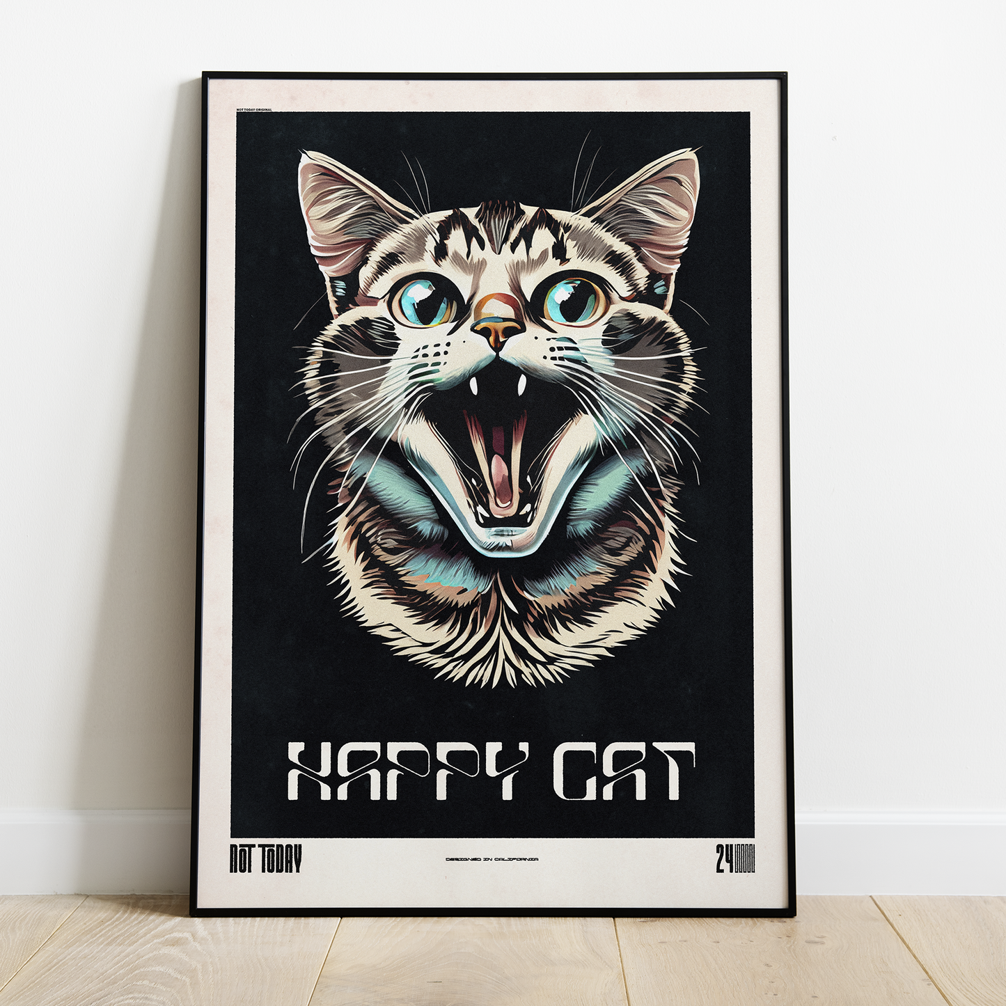 Happy Cat Poster