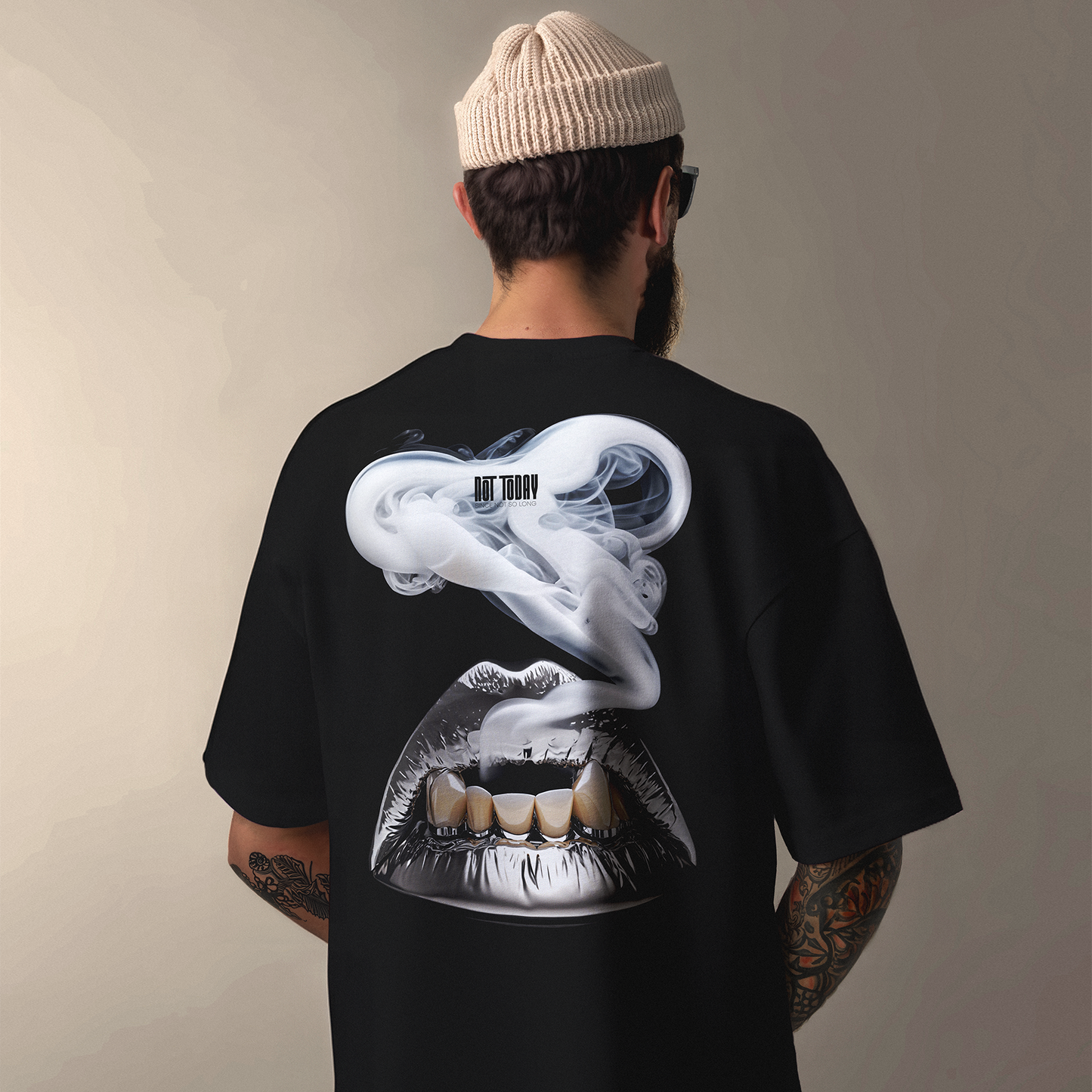 Smoke Graphic T-Shirt Unisex Streetwear Clothing